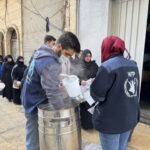 Syria, Aleppo, 9 December 2024

In the photo: hot meals distributions taken by WFP's monitoring team in Aleppo.

WFP has been working on the ground since the onset of the crisis, and within days has already assisted nearly 50,000 people with food rations, ready-to-eat rations, as well as fresh and hot meals.

WFP is ready to work through multiple programme modalities and multiple supply corridors to allow a rapid and substantial response to all those in need of humanitarian food assistance. 

WFP is committed to responding wherever, whenever and however we can, to reach people in need. 

WFP is concerned about the impact that any prolonged instability will undoubtedly have for the people of Syria. We must remember that 3 million people were already facing severe food insecurity before the current crisis.
 
Right now, supply routes are uncertain, food prices are soaring and the currency is volatile, leading to empty stores and heightened living costs. Essential items like rice, sugar, and oil are in short supply. Bread prices have gone up 900 percent.

After 14 years of war and conflict, the Syrian people want and deserve peace. WFP calls on everyone with influence to ensure the protection of civilians, humanitarian workers, people, and assets.